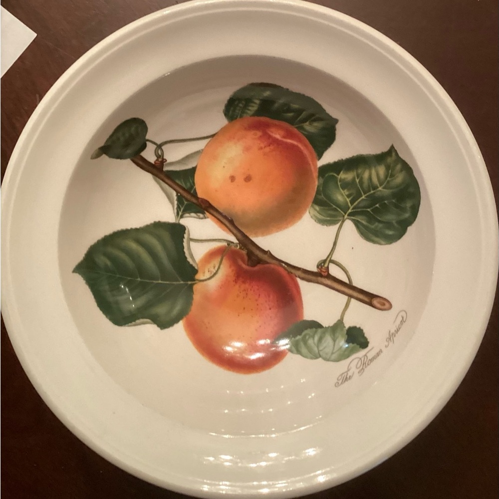 Portmeirion Pamona 2 salad bowls 6.5 inch diameter 2 designs